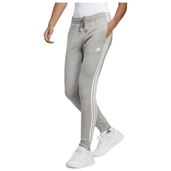 Adidas Γυναικείο παντελόνι φόρμας Essentials 3-Stripes French Terry Cuffed Pants